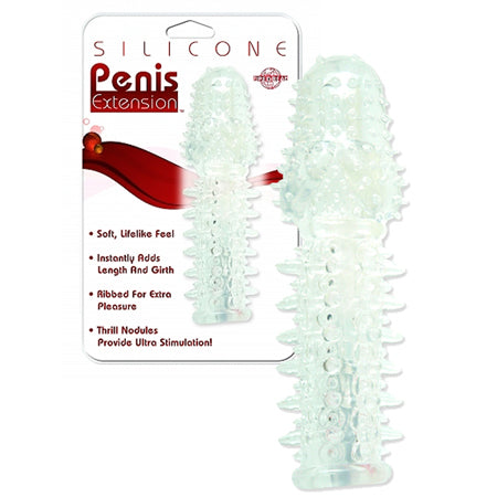 Silicone Penis Extension Clear