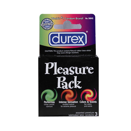 Durex Pleasure Pack (3 Pack)