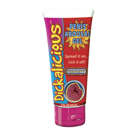 Dickalicious Intimate Arousal Gel Raspberry 2 oz.