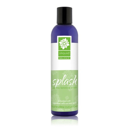 Sliquid Splash Feminine Wash Honeydew Cucumber 4.2oz