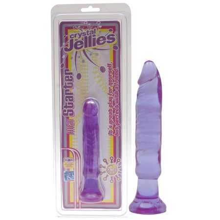 Crystal Jellies - Anal Starter Purple 6in