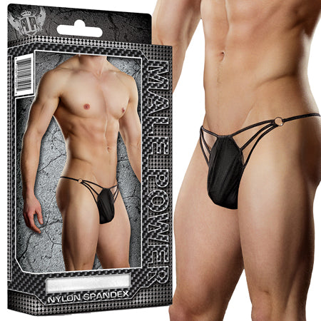 Male Power G-Thong with Straps and Rings L-XL Underwear