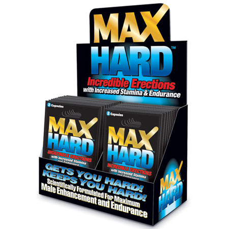 MaxHard 2­pill packs 24ct box