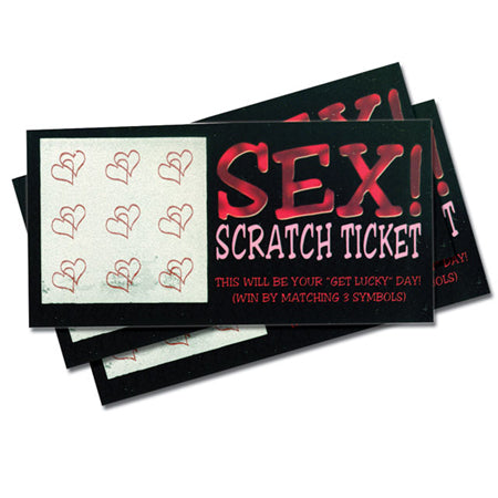 Sex Scratch Tickets (8 Per Pack)