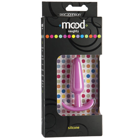 Mood - Naughty - Small Pink Silicone Butt Plug