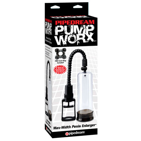 Pump Worx Max-Width Penis Enlarger Black