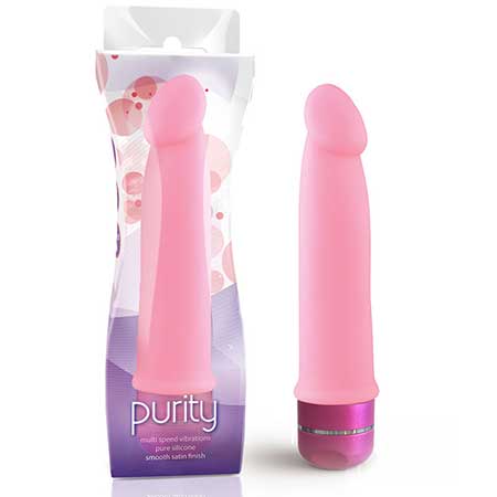 Luxe Purity Silicone Vibrator Pink