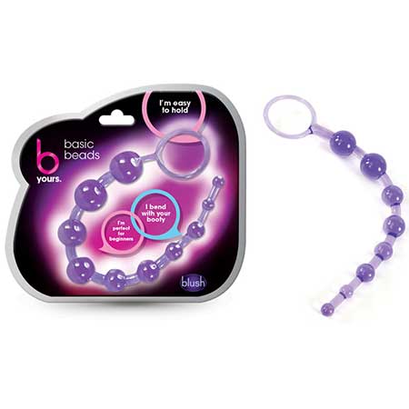 B Yours Basic Beads 12.75 in. Purple