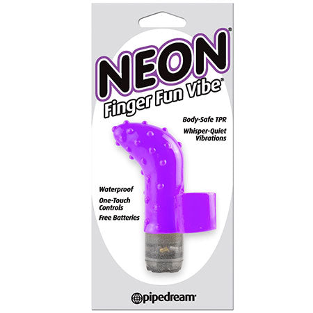 Neon Finger Fun Vibe Purple