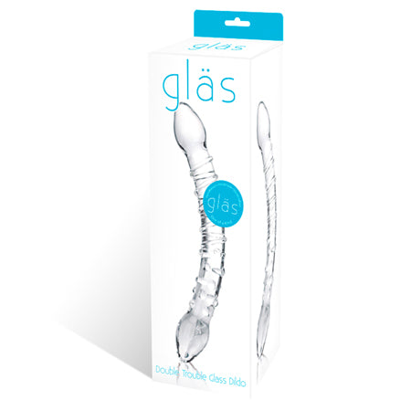 Glas Double Trouble Glass Dildo