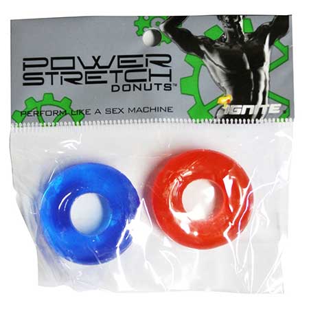 SI Power Stretch Donuts 2Pk Red-Blue