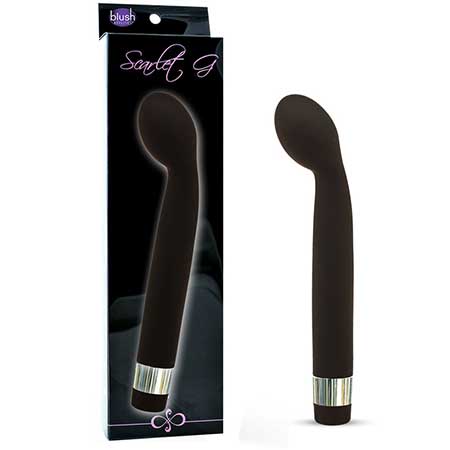 Rose Scarlet G Slimline G-Spot Vibrator Black