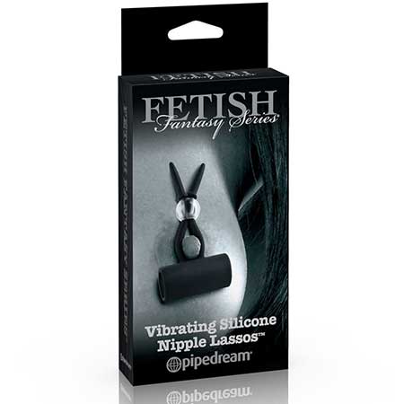 Fetish Fantasy Limited Edition - Vibrating Silicone Nipple Lassos