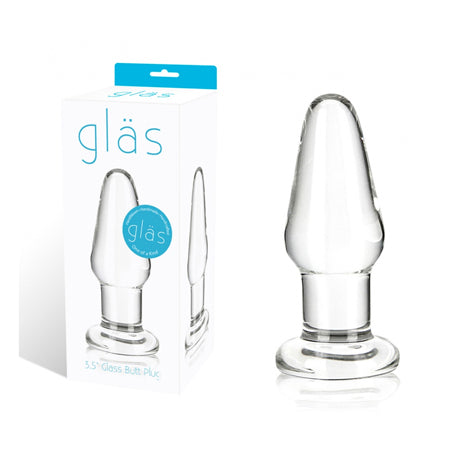 Glass Butt Plug 3.5 in.