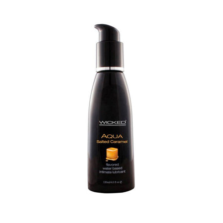 Wicked Aqua Salted Caramel Water-Based Lubricant 2 oz.