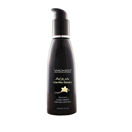 Wicked Aqua Vanilla Bean Water-Based Lubricant 2 oz.