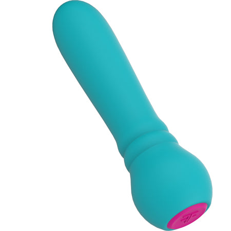 FemmeFunn Ultra Bullet Silicone 20 Function USB Rechargeable Waterproof Turquoise