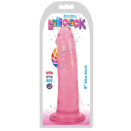 Lollicock Slim Stick 8in Cherry Ice