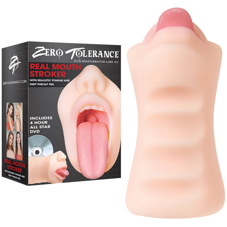 Zero Tolerance Real Mouth Stroker W-DVD