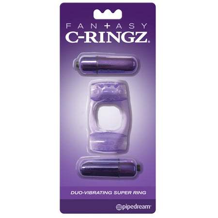 FCR - Fantasy C-Ringz Duo-Vibrating Super Ring Purple