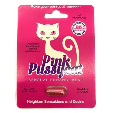Pink Pussycat Female Sensual Enhancer 1ct pill  24-Dp