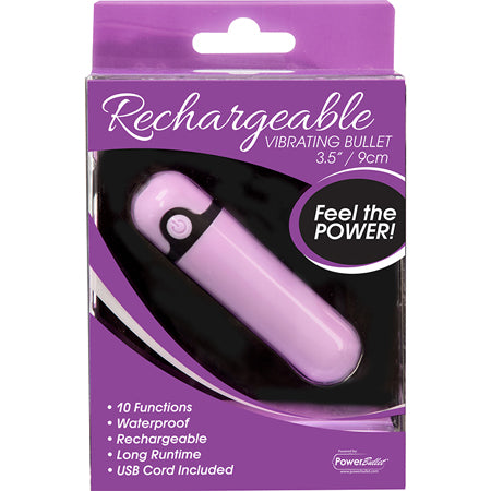 Simple and True Rechargeable Bullet Purple