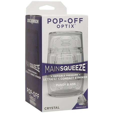Main Squeeze POP-OFF OPTIX Pussy&Ass Crystal