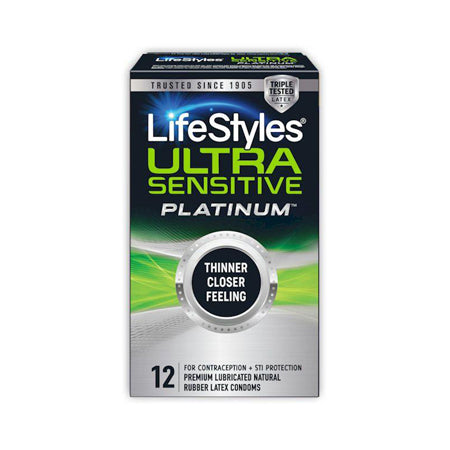 LifeStyles Ultra Sensitive Platinum 12pk