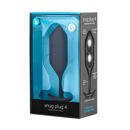 b-Vibe Snug Plug 4 Black