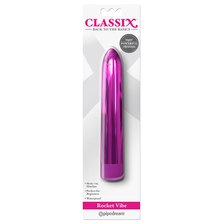 Classix Rocket Vibe 7 inch Metallic Vibe Pink