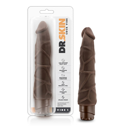 Dr. Skin - Cock Vibe - Vibe 1 - Chocolate