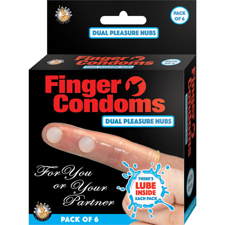Finger Condoms With Lube (6-Pk)