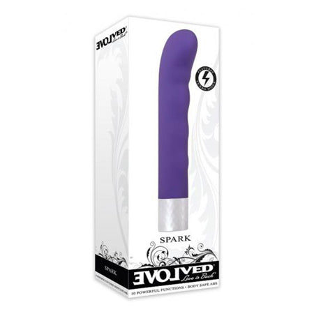 Evolved Spark Purple 10 Speed and Functions With Turbo Boost Mode Waterproof