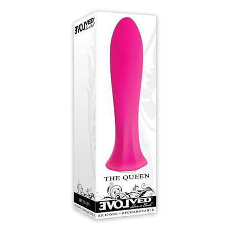 Evolved The Queen 20 Speeds and Functions USB Rechargeable Cord Included Silicone Waterproof