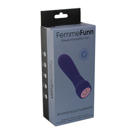 FemmeFunn Booster Bullet Silicone- Purple