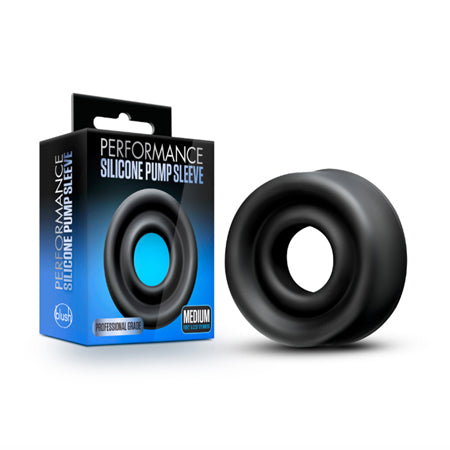 Performance Silicone Pump Sleeve Medium Black - Replacement for LA Pump