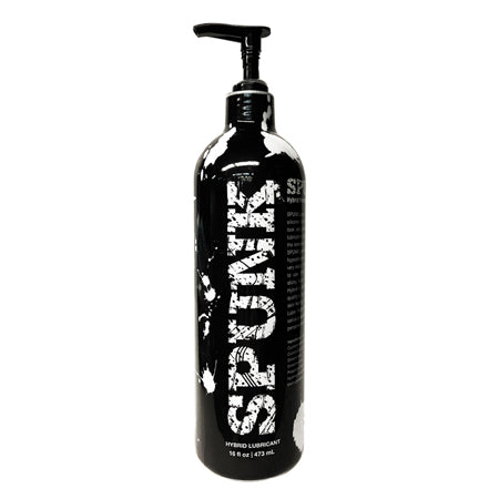 Spunk Lube Hybrid 16oz | Water-Based Lubricant, Non-Sticky & Long-Lasting