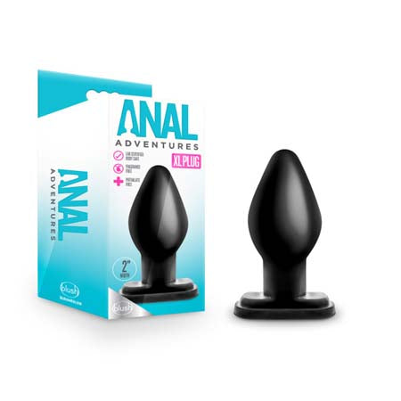 Anal Adventures XL Plug Black