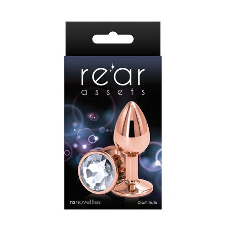 Rear Assets Rose Gold Small Clear