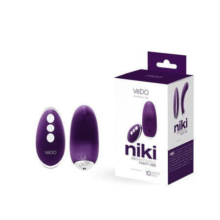 Niki Rechargeable Panty Vibe Deep Purple