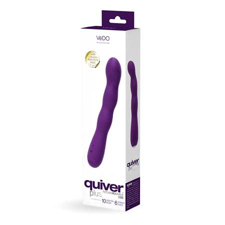 Vedo Quiver Rechargeable Plus Vibe Deep Purple