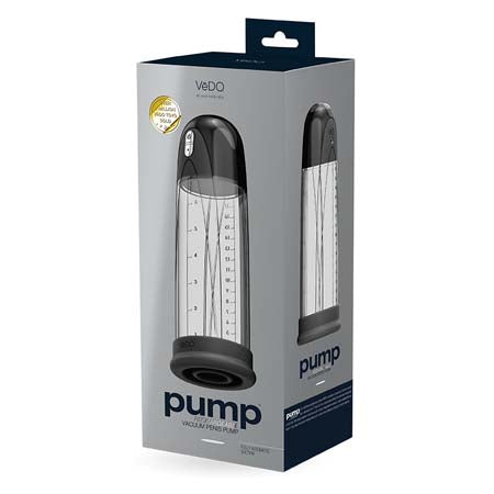 Pump Rechargeable Vacuum Penis Pump Black