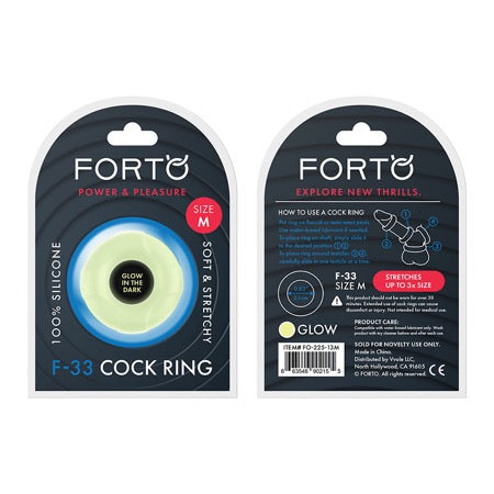 Forto F-33: 21Mm 100% Liquid Silicone C-Ring Med Gitd