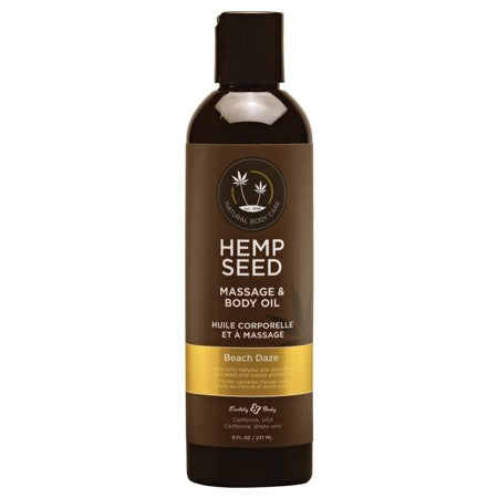 EB Hemp Massage Oil Beach Daze 8 oz.