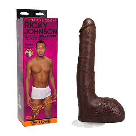Signature Cocks Ricky Johnson 10-Inch ULTRASKYN Cock with Removable Vac-U-Lock S