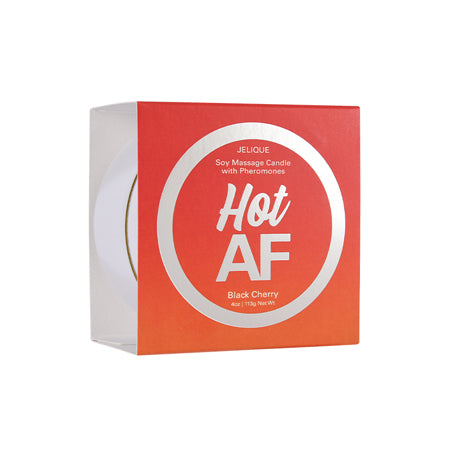 Hot AF Pheromone Massage Candle Black Cherry 4 oz-113 g