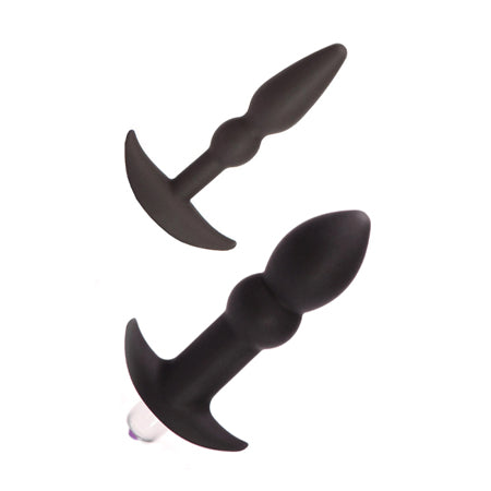 Tantus Perfect Plug Kit - Black Clamshell Packaging