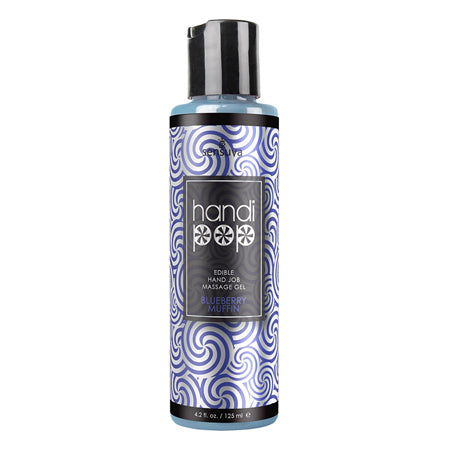 Handipop Edible Handjob Massage Gel Blueberry Muffin 4.2oz