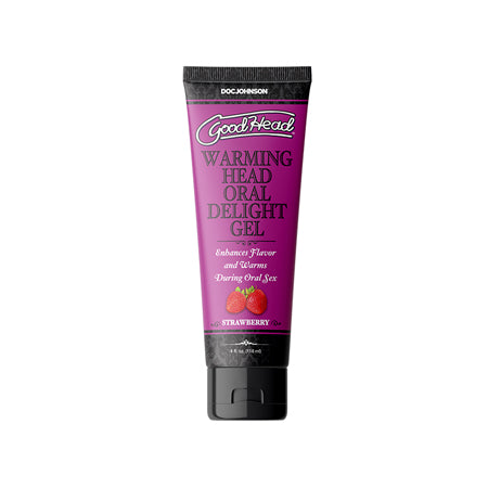 GoodHead Warming Head Oral Delight Gel Strawberry 4 oz. Bulk