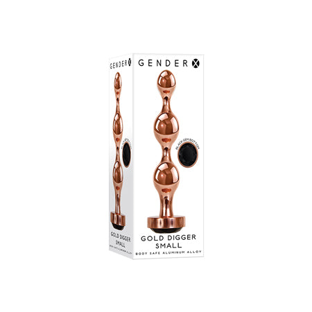 Gender X Gold Digger Small Plug Rose Gold-Black